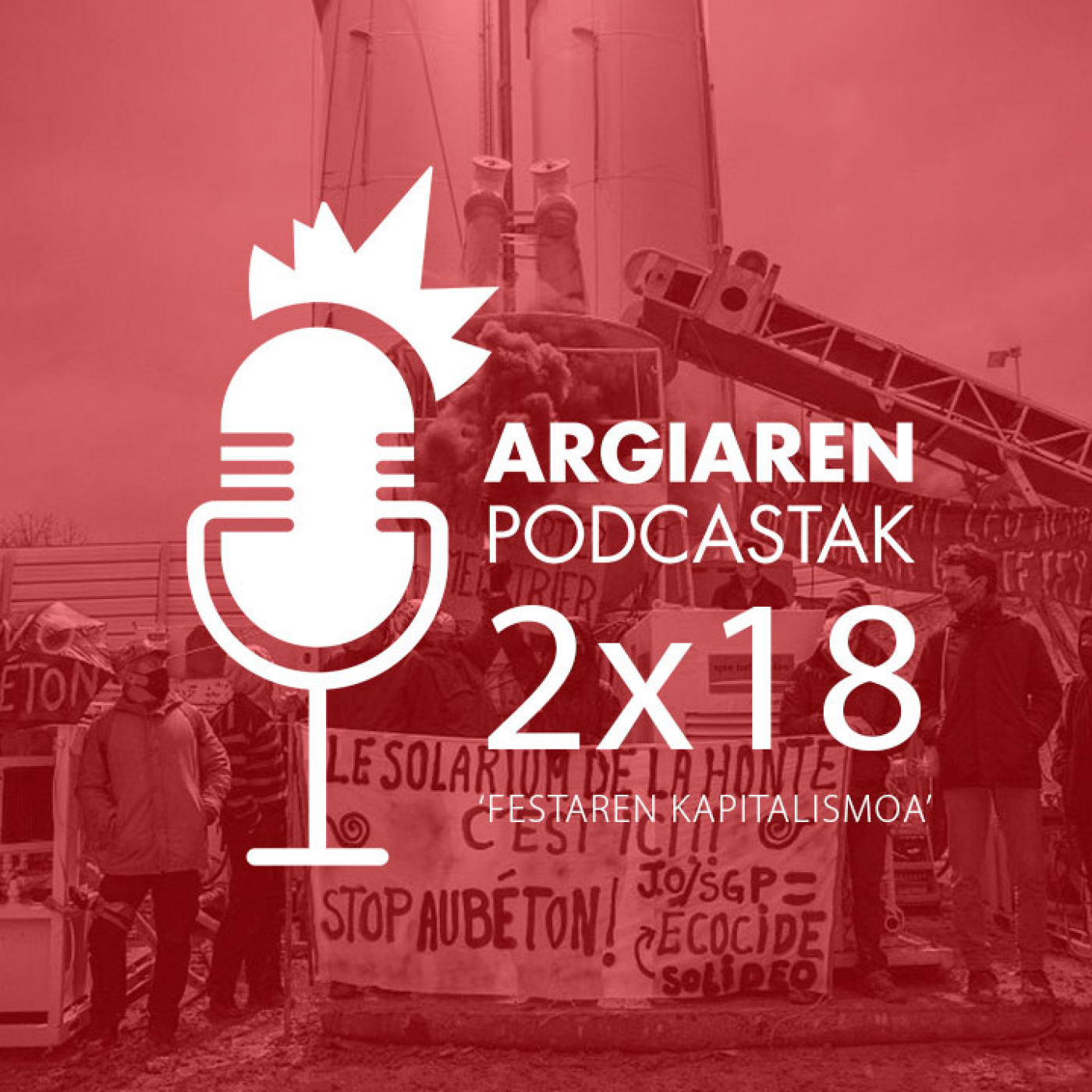 “Festaren kapitalismoa”-ren sinbolo diren Olinpiar Jokoei erresistentzia, Aubervillierseko baratzeetatik