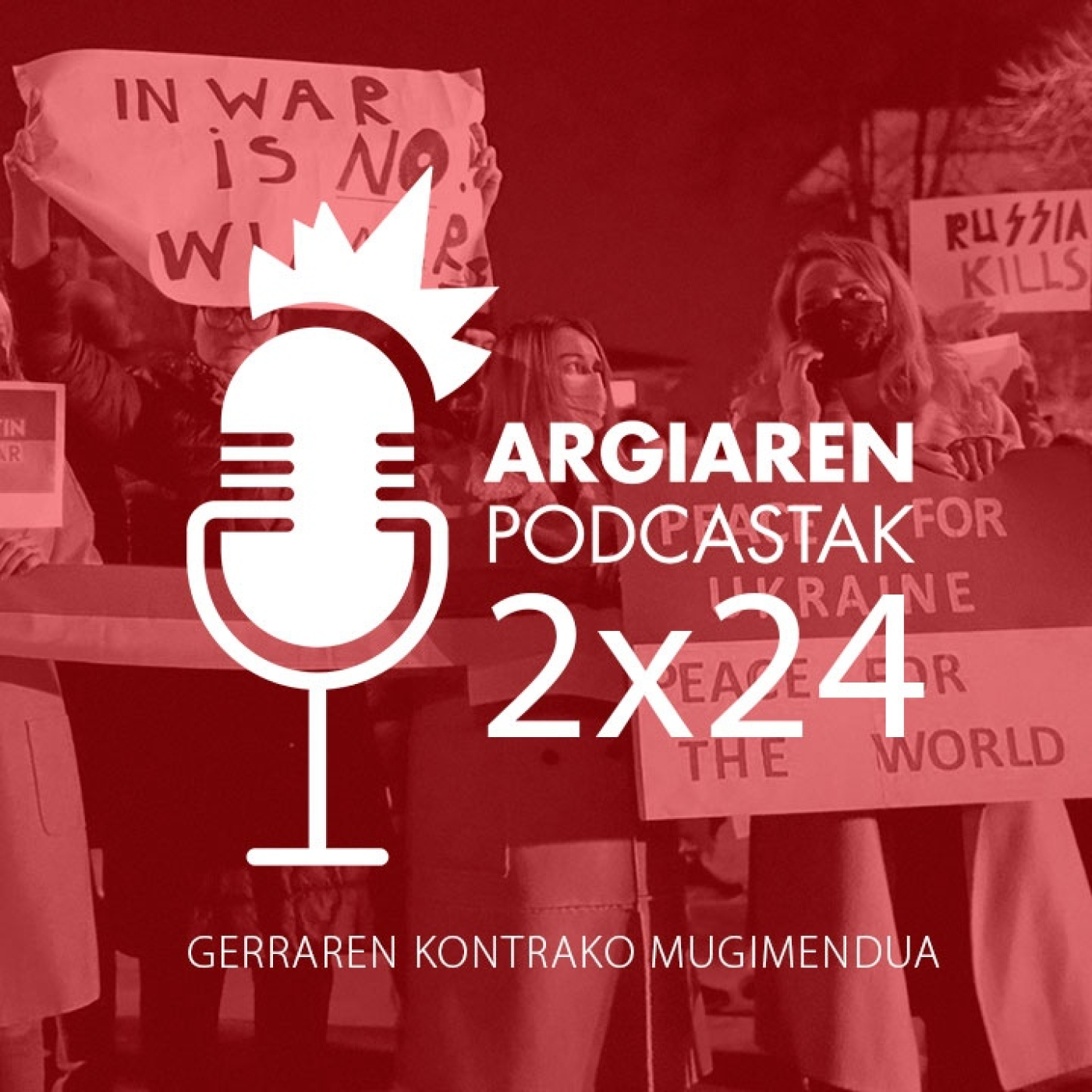 “Gerra gelditu” eskatzean nori laguntzen ote diozu: Vladimir Putini, munduari, NATOri, ukrainarrei…?