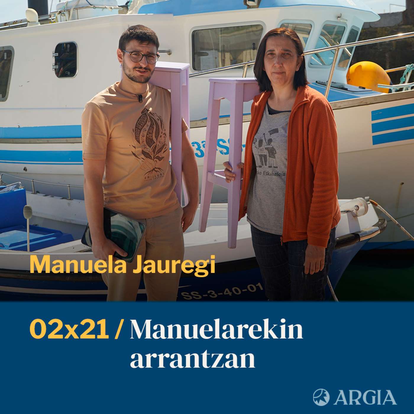 Egonarria 2×21: Manuelarekin arrantzan I Manuela Jauregi